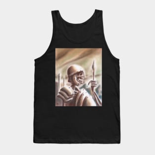 Skeleton Warrior Tank Top